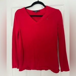 V neck long sleeve